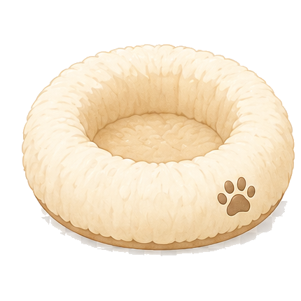ふんわり猫ベッドのアイコン