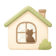 猫との暮らしを表すアイコン
